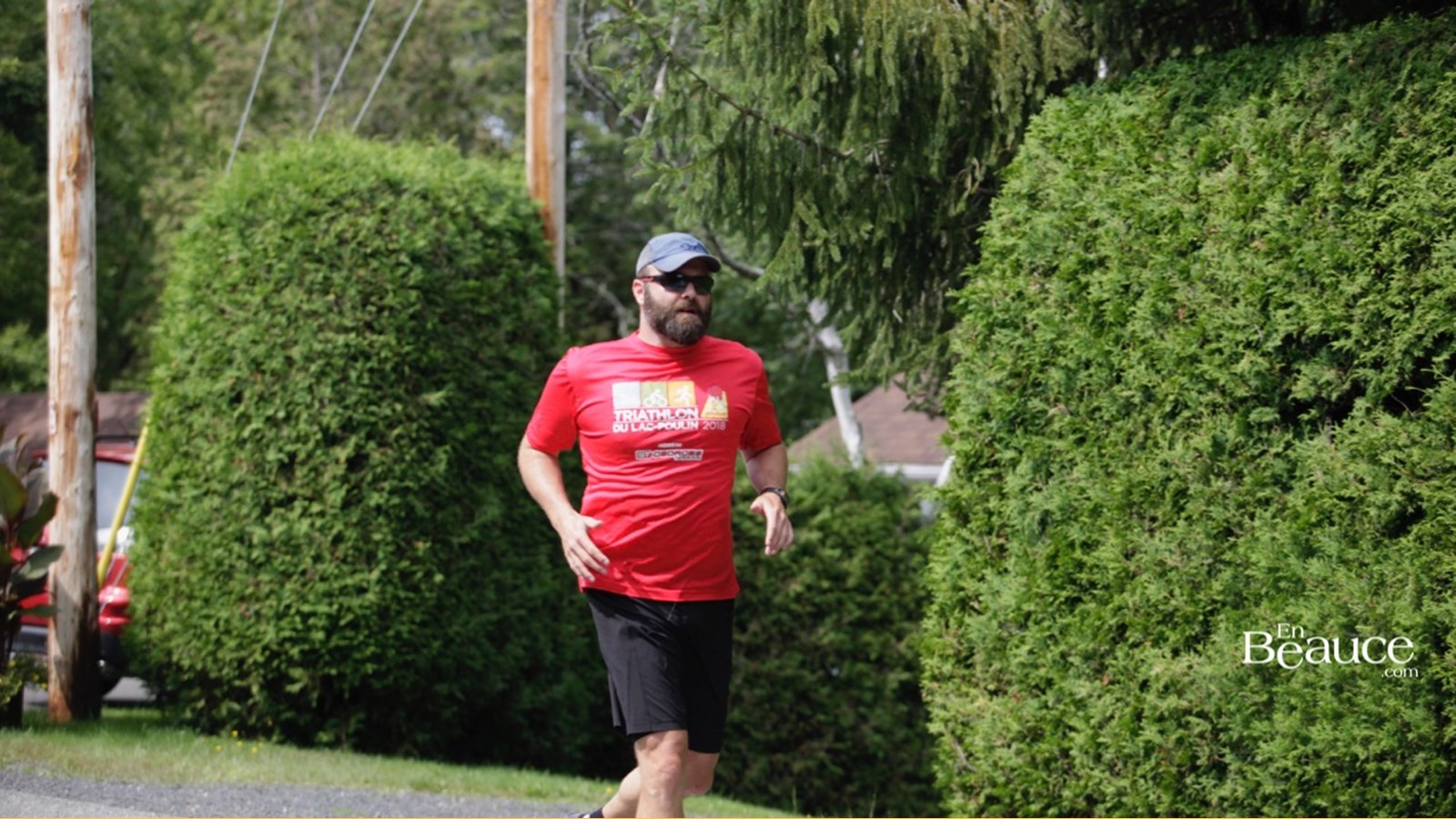 EN IMAGES : le triathlon du Lac-Poulin (partie course)