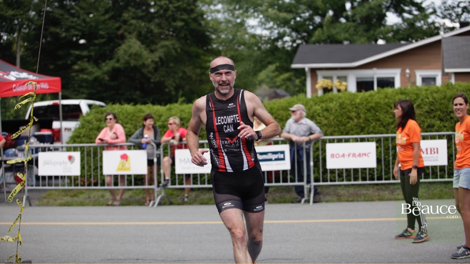 EN IMAGES : le triathlon du Lac-Poulin (partie course)