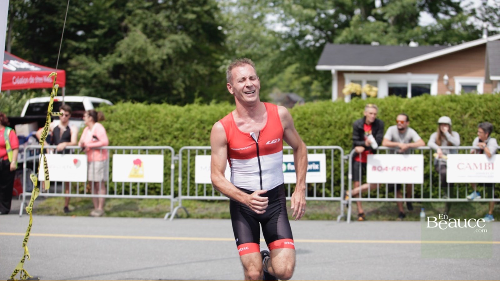 EN IMAGES : le triathlon du Lac-Poulin (partie course)