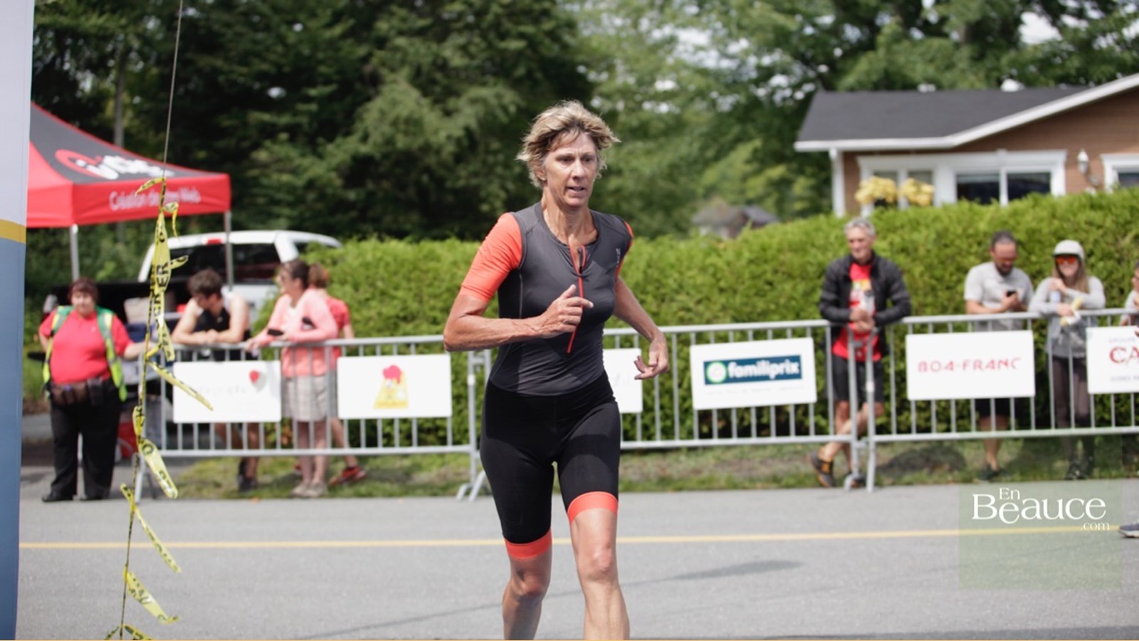 EN IMAGES : le triathlon du Lac-Poulin (partie course)