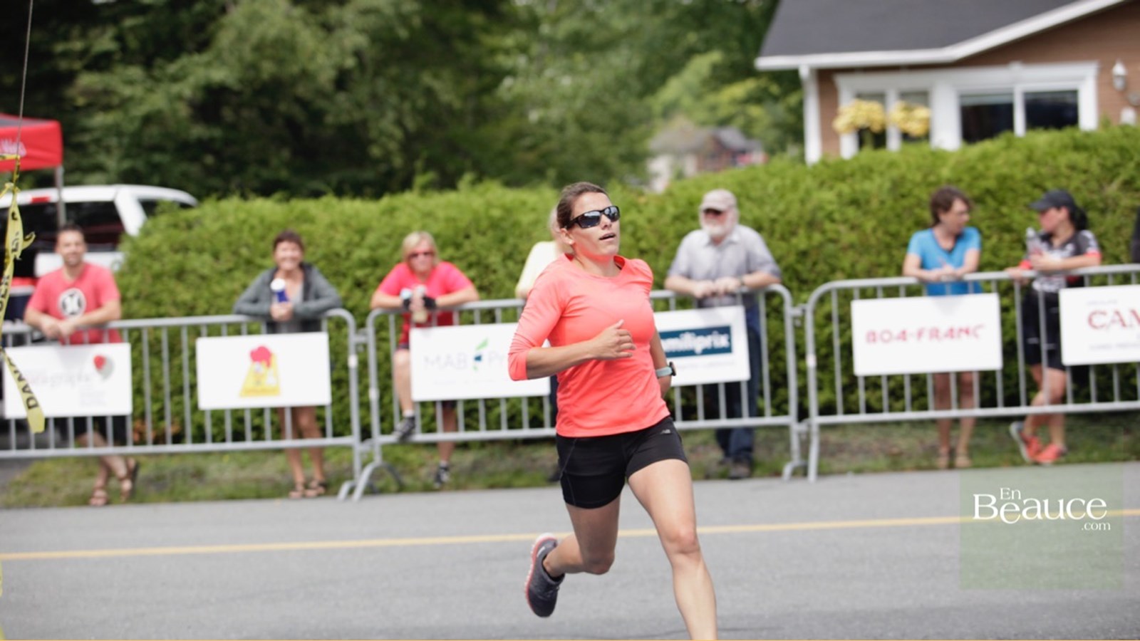 EN IMAGES : le triathlon du Lac-Poulin (partie course)