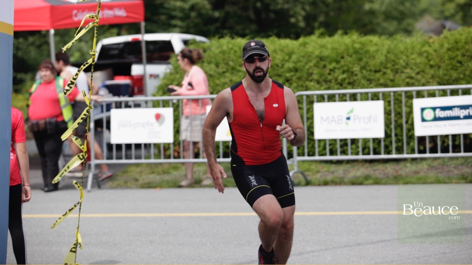EN IMAGES : le triathlon du Lac-Poulin (partie course)