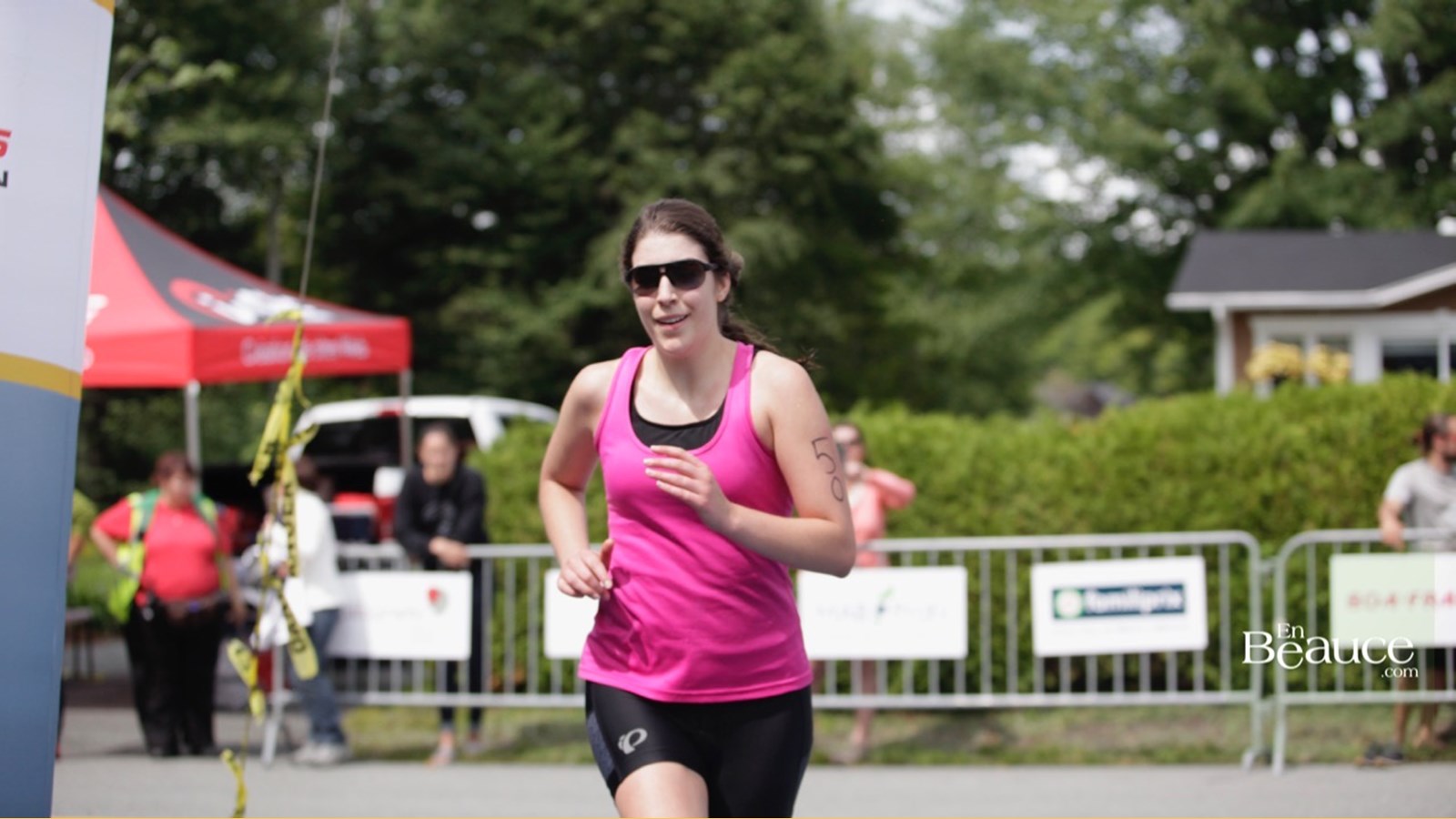 EN IMAGES : le triathlon du Lac-Poulin (partie course)