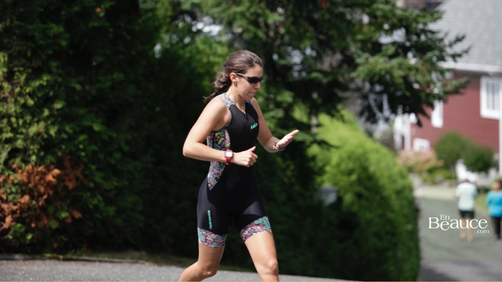 EN IMAGES : le triathlon du Lac-Poulin (partie course)