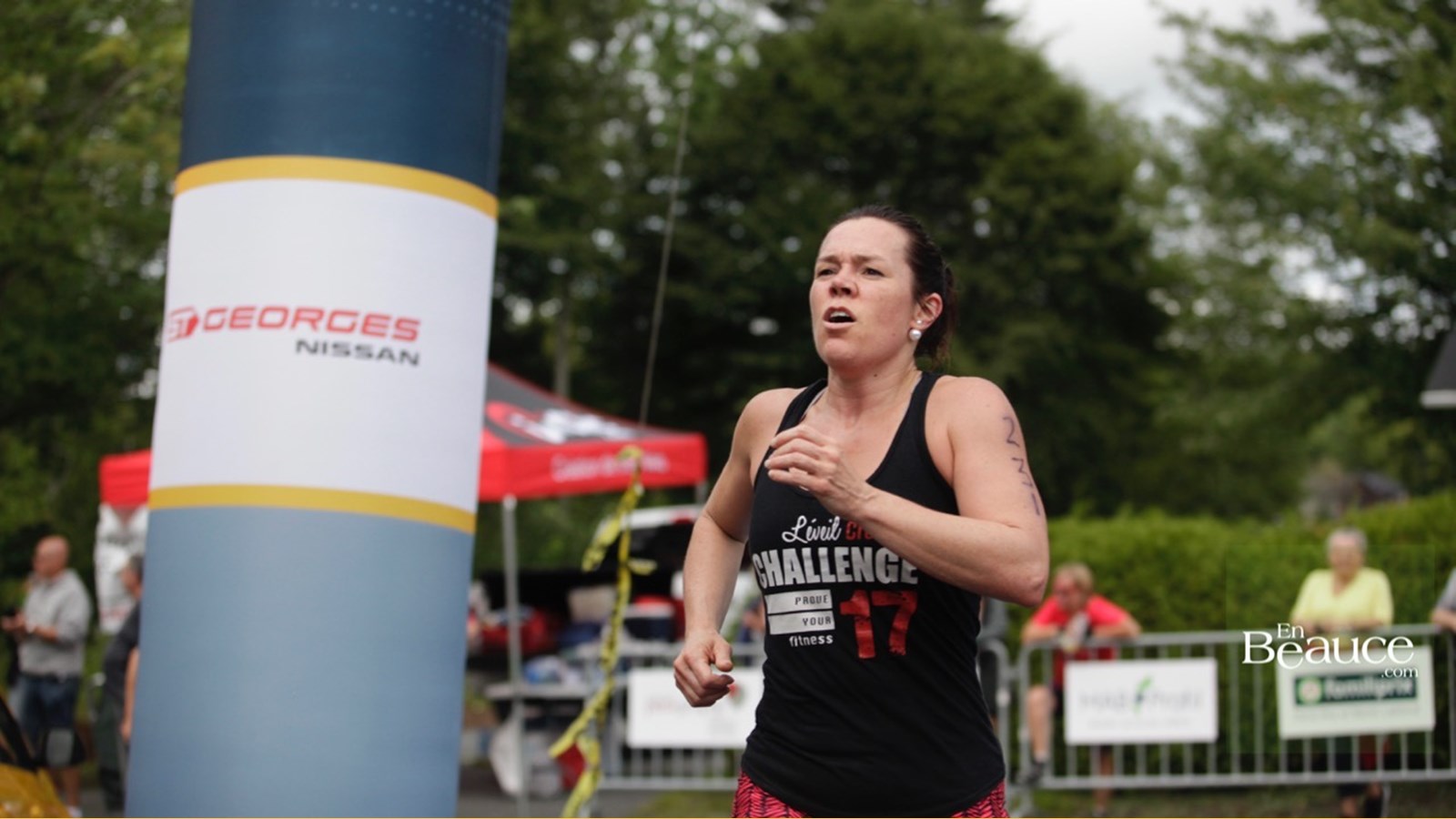 EN IMAGES : le triathlon du Lac-Poulin (partie course)
