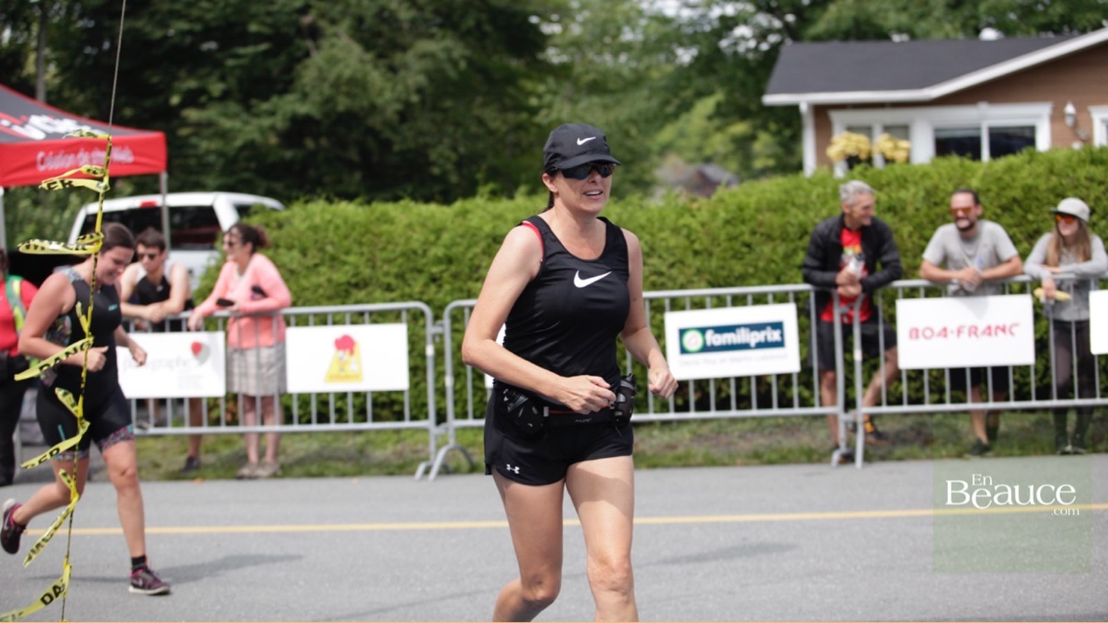 EN IMAGES : le triathlon du Lac-Poulin (partie course)