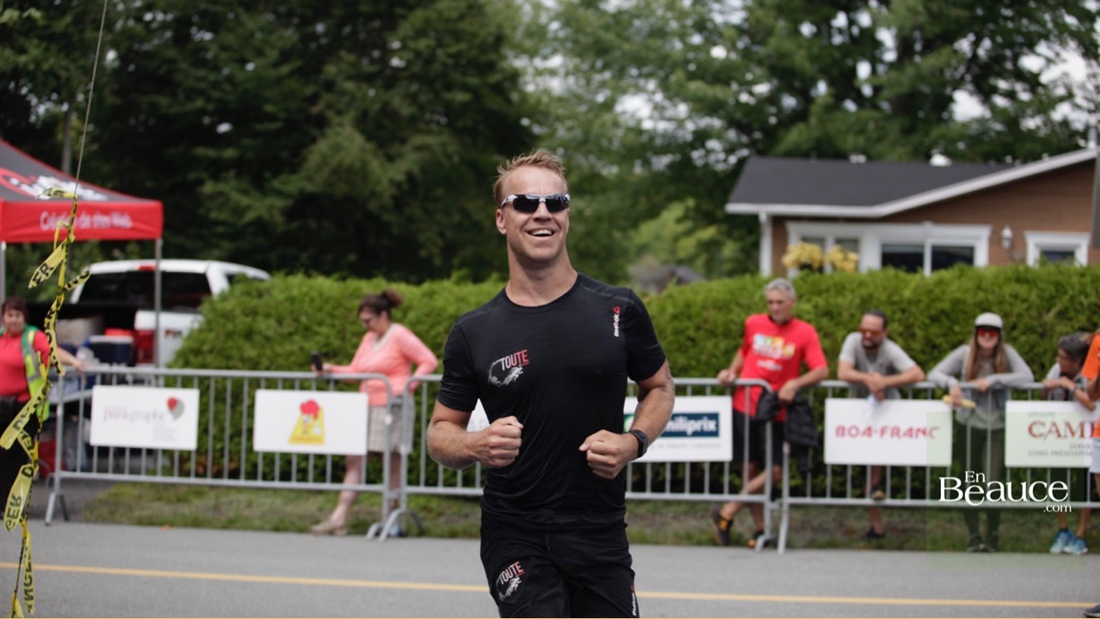 EN IMAGES : le triathlon du Lac-Poulin (partie course)