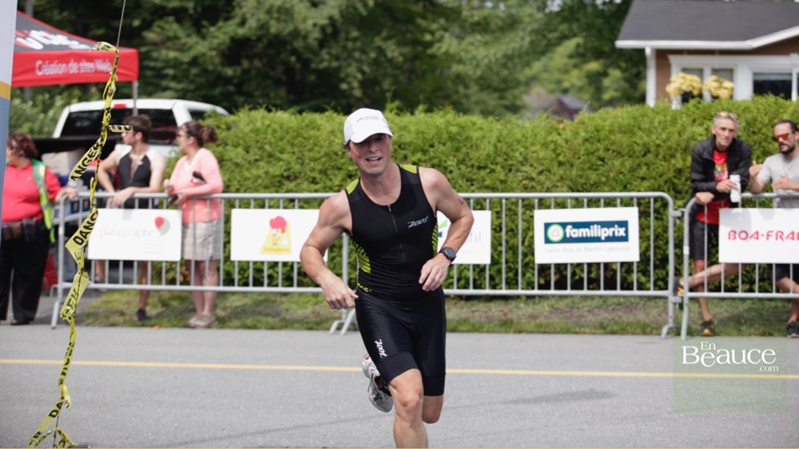 EN IMAGES : le triathlon du Lac-Poulin (partie course)