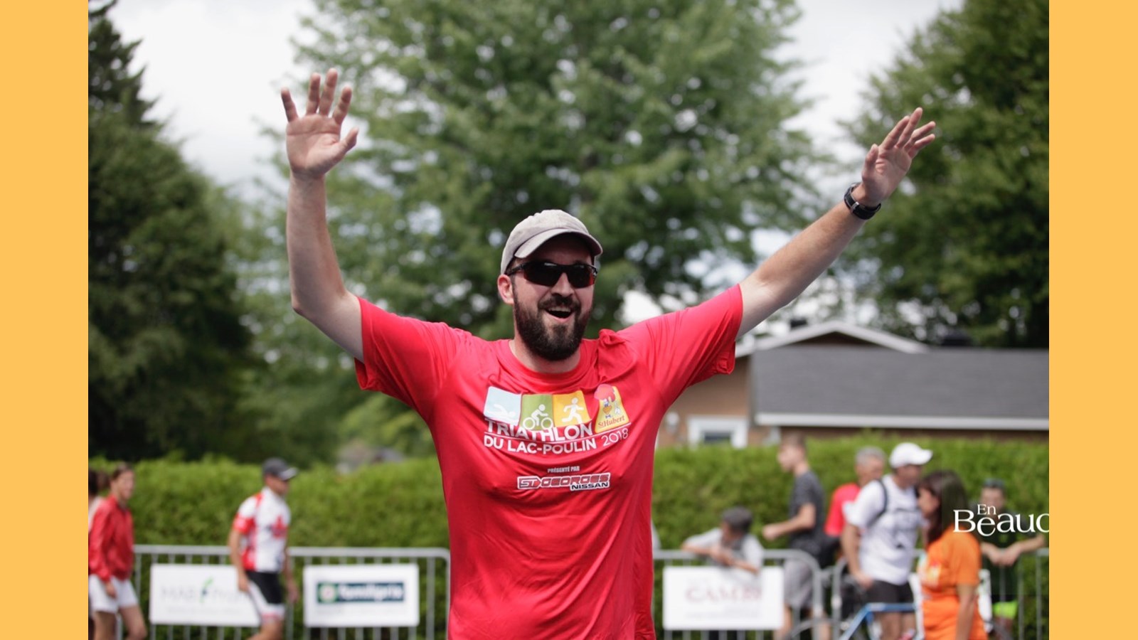 EN IMAGES : le triathlon du Lac-Poulin (partie course)