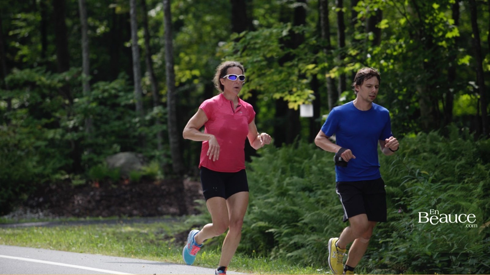 EN IMAGES : le triathlon du Lac-Poulin (partie course)