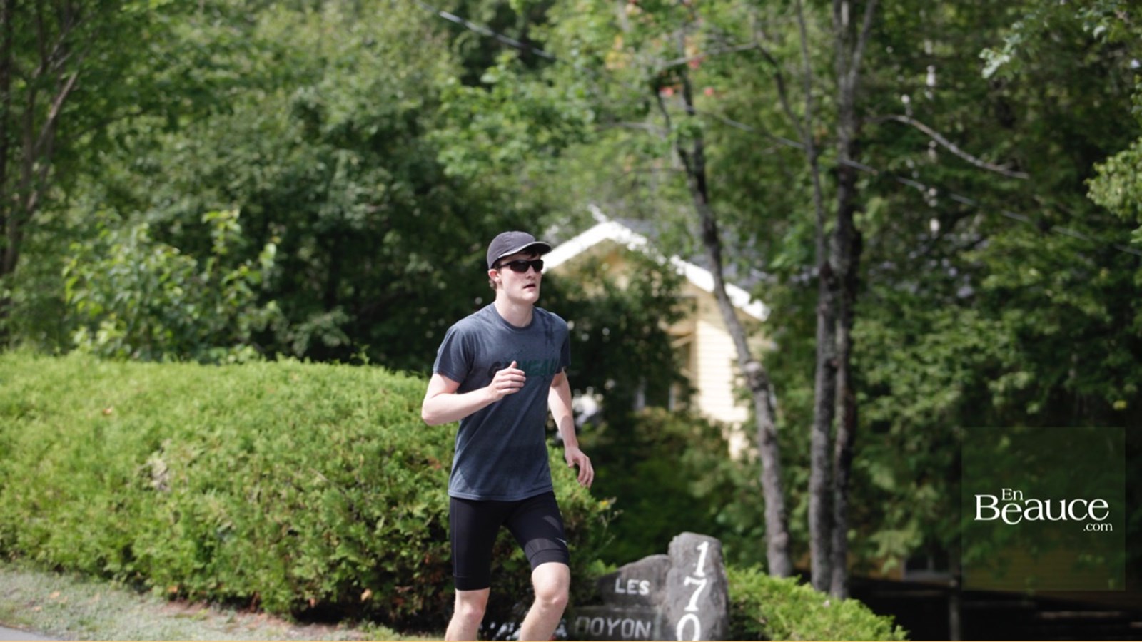 EN IMAGES : le triathlon du Lac-Poulin (partie course)