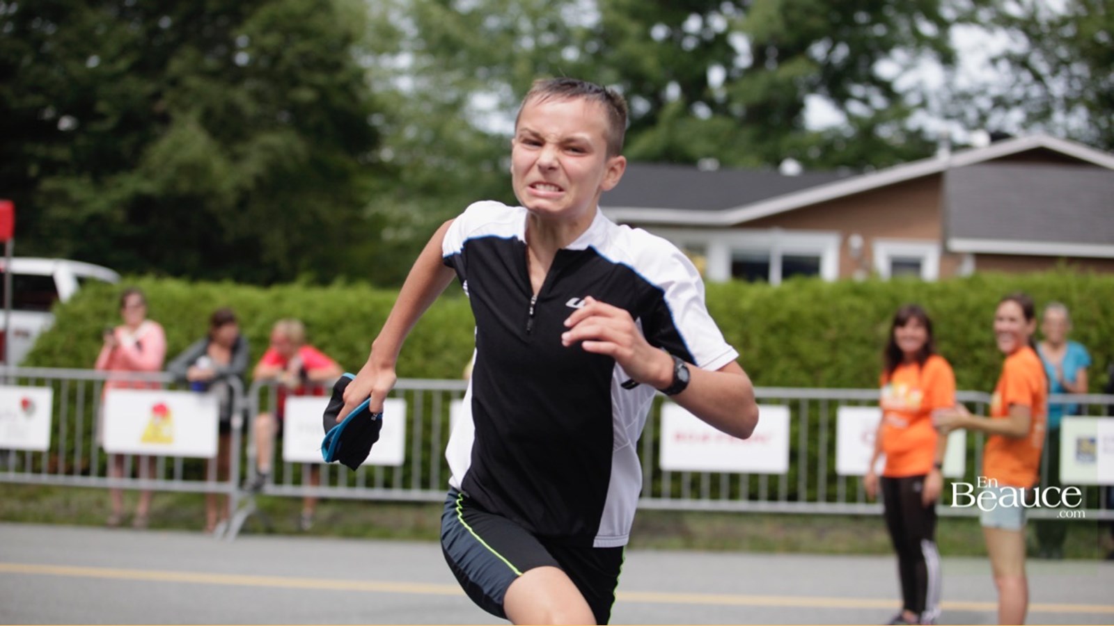 EN IMAGES : le triathlon du Lac-Poulin (partie course)