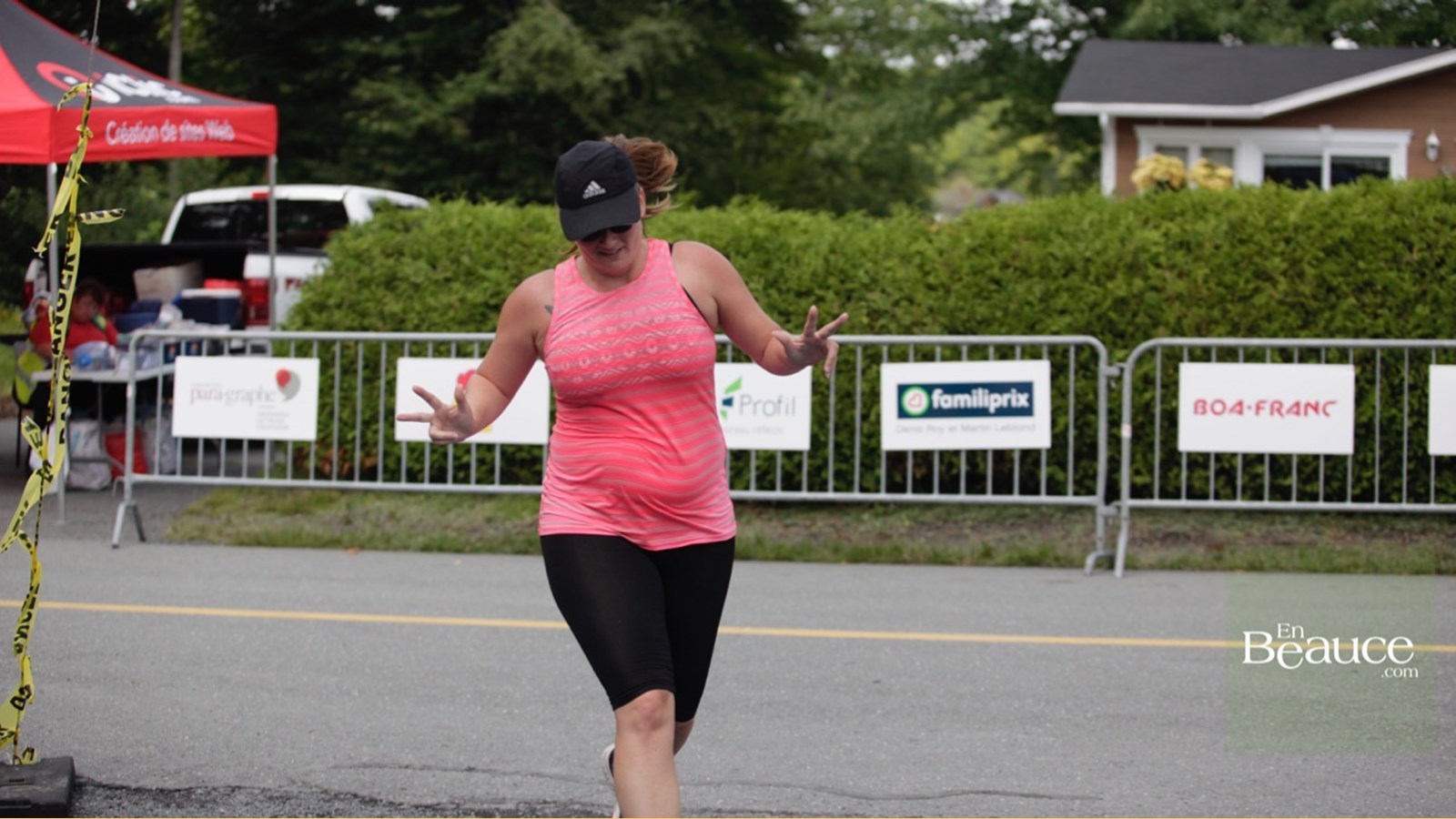 EN IMAGES : le triathlon du Lac-Poulin (partie course)