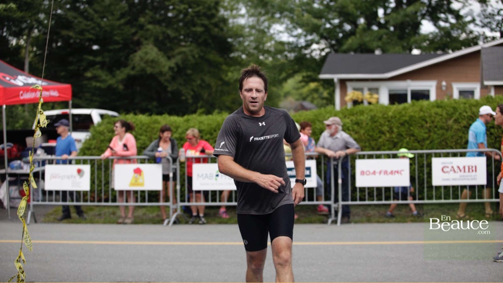 EN IMAGES : le triathlon du Lac-Poulin (partie course)