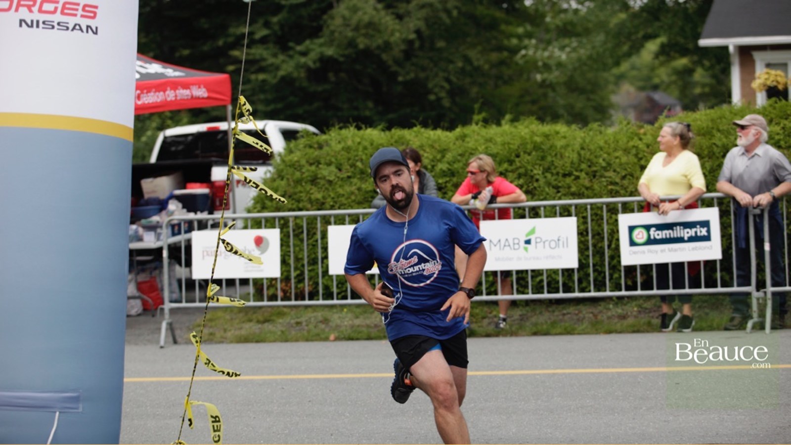EN IMAGES : le triathlon du Lac-Poulin (partie course)
