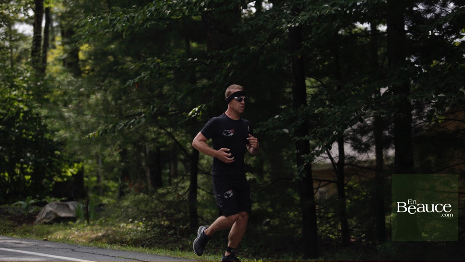 EN IMAGES : le triathlon du Lac-Poulin (partie course)