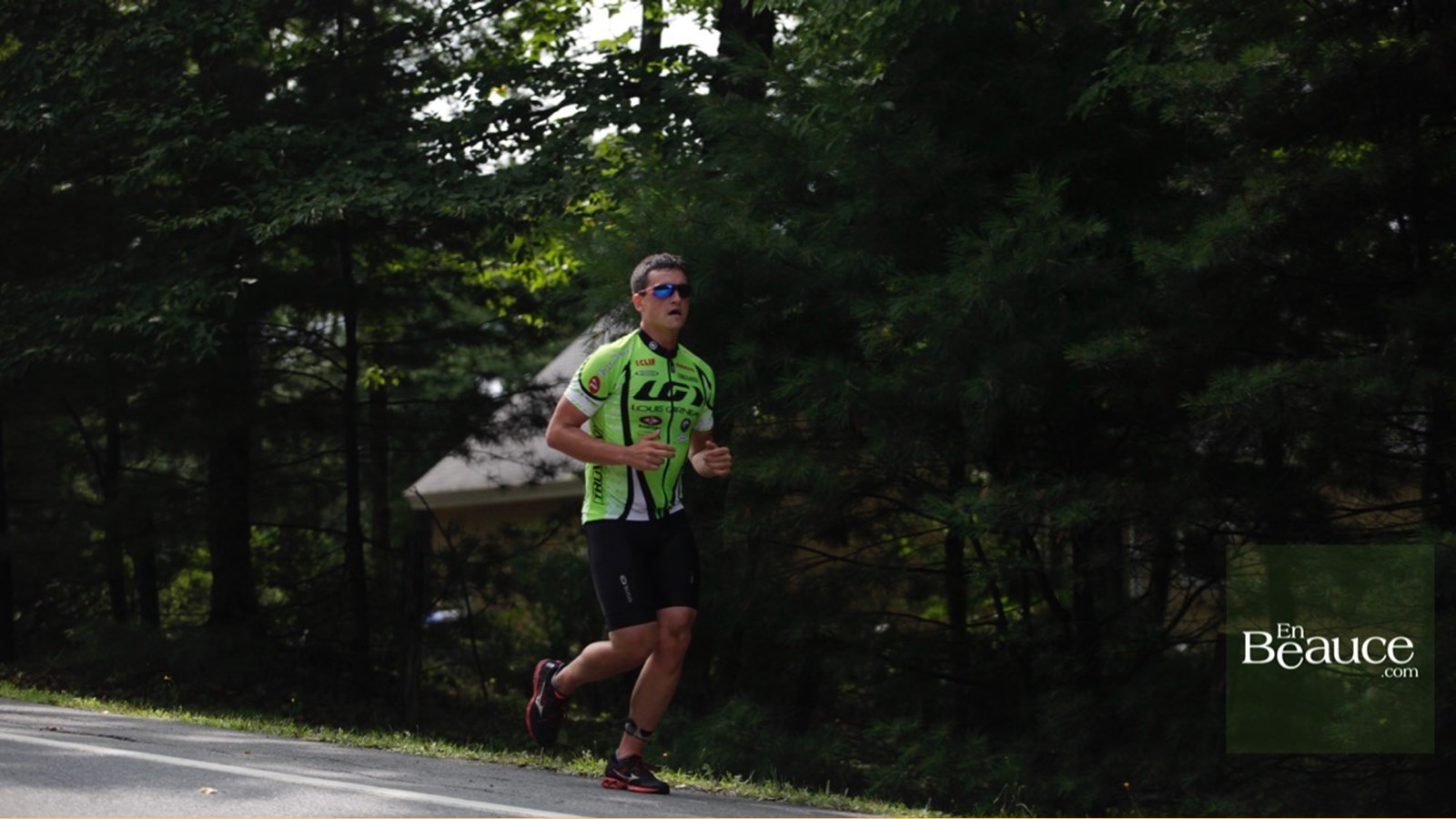 EN IMAGES : le triathlon du Lac-Poulin (partie course)
