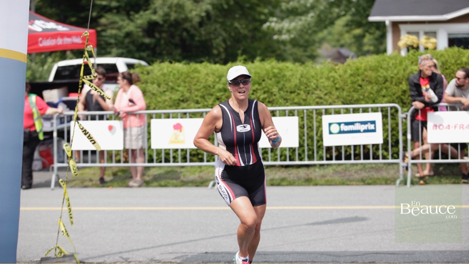EN IMAGES : le triathlon du Lac-Poulin (partie course)