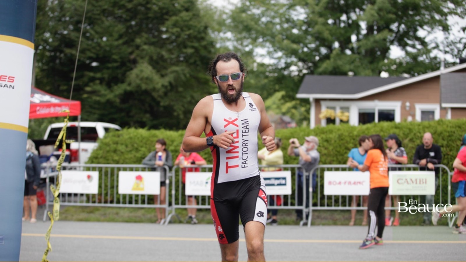 EN IMAGES : le triathlon du Lac-Poulin (partie course)