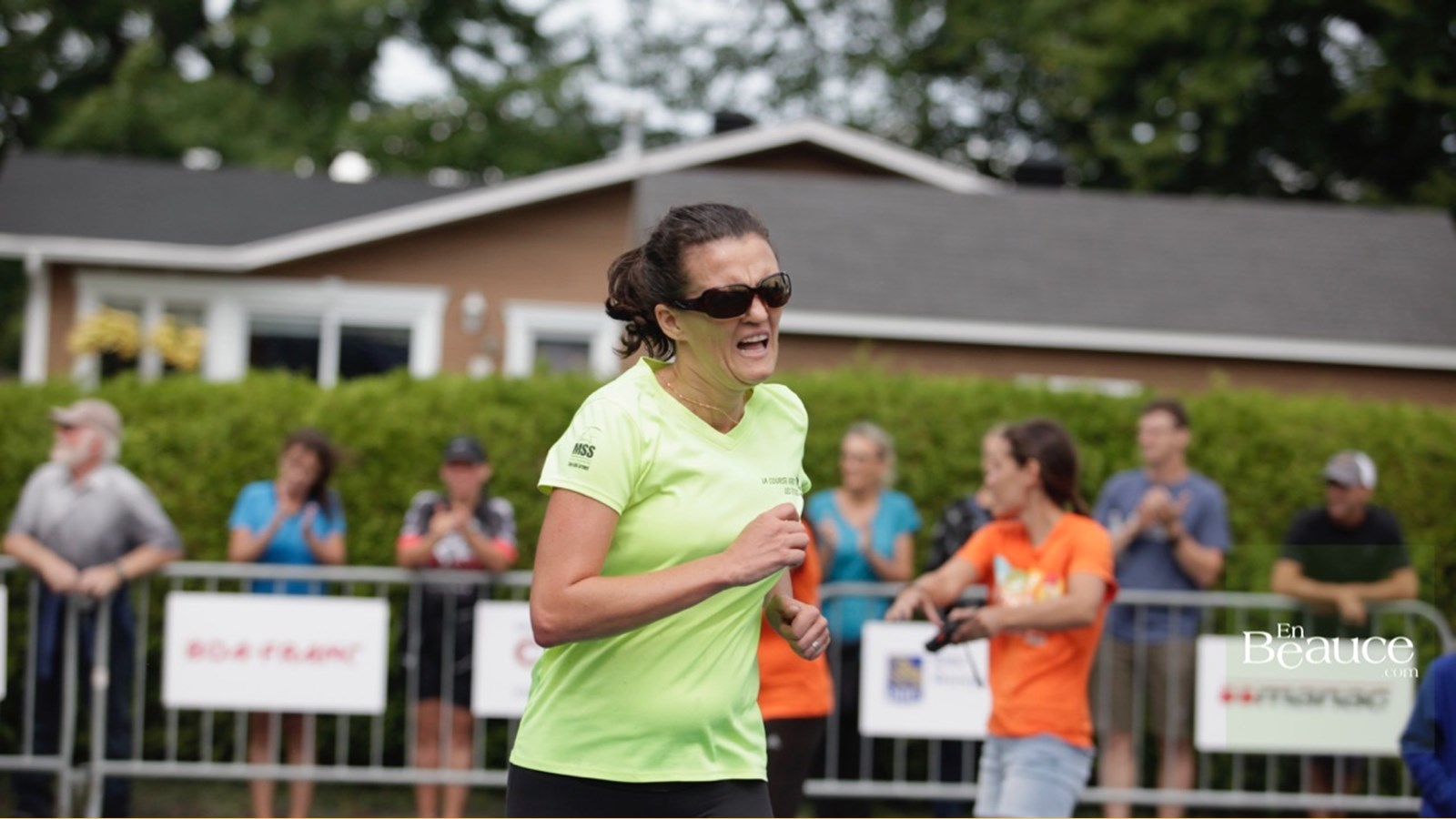 EN IMAGES : le triathlon du Lac-Poulin (partie course)