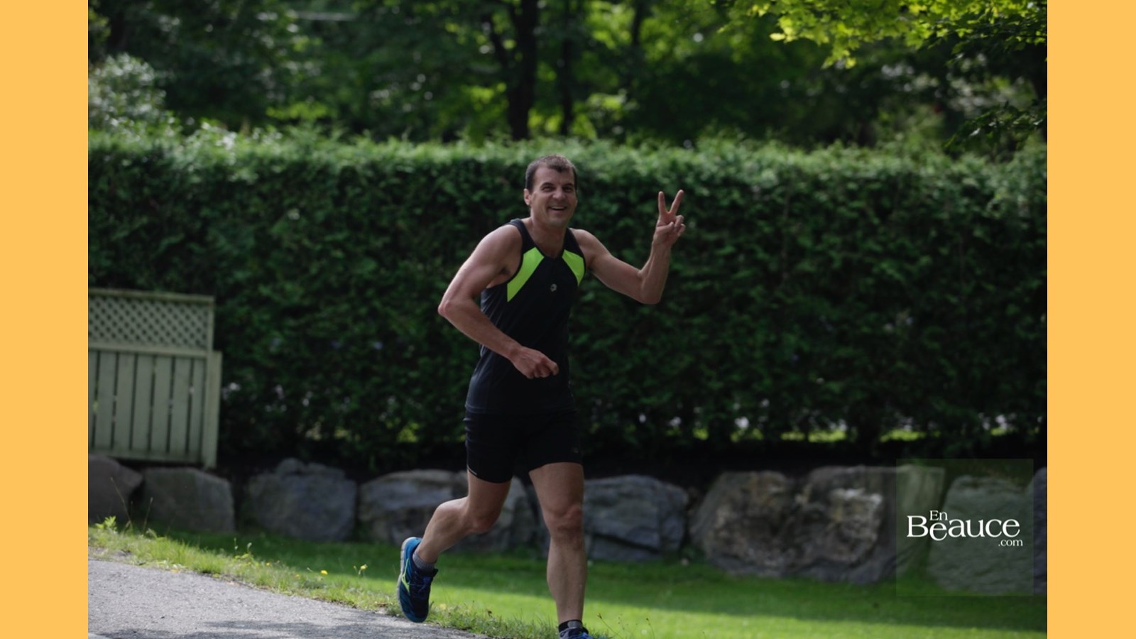EN IMAGES : le triathlon du Lac-Poulin (partie course)