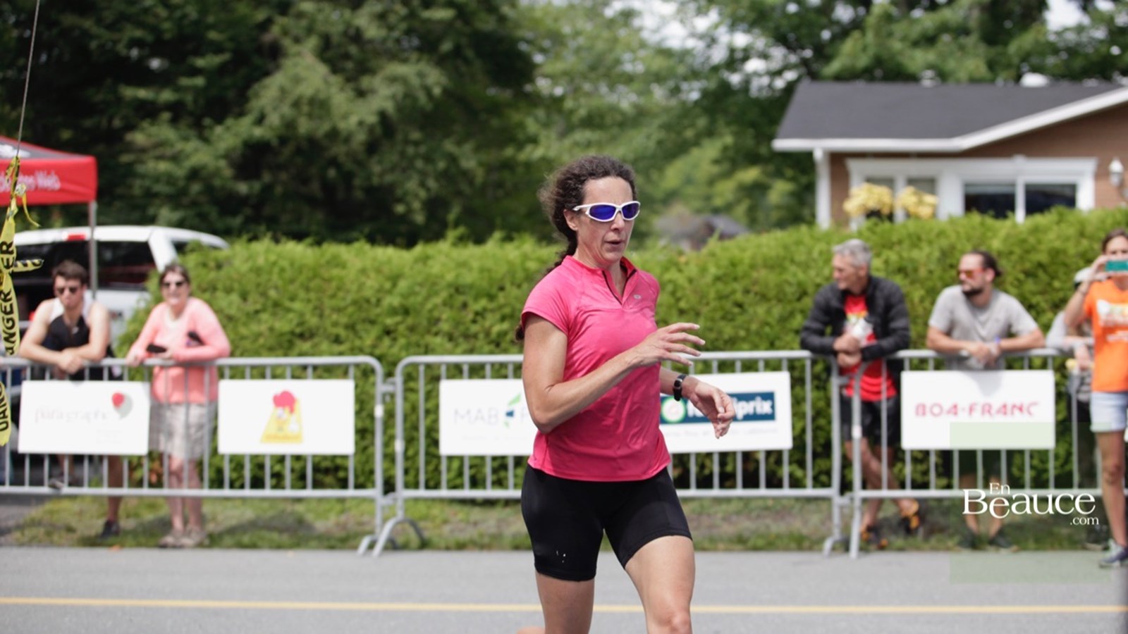EN IMAGES : le triathlon du Lac-Poulin (partie course)
