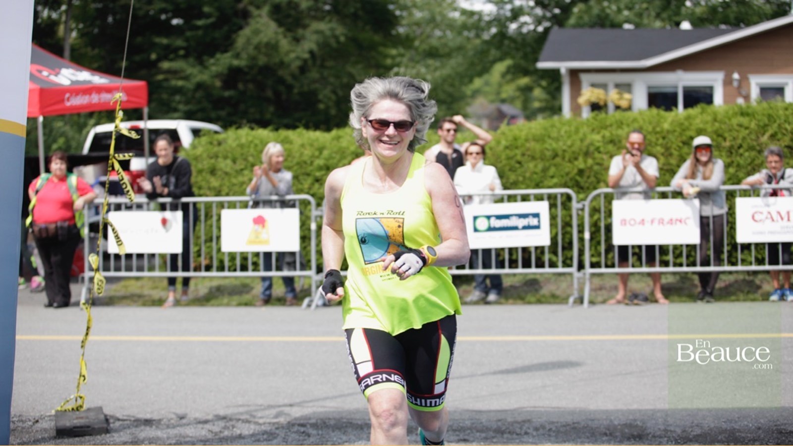 EN IMAGES : le triathlon du Lac-Poulin (partie course)
