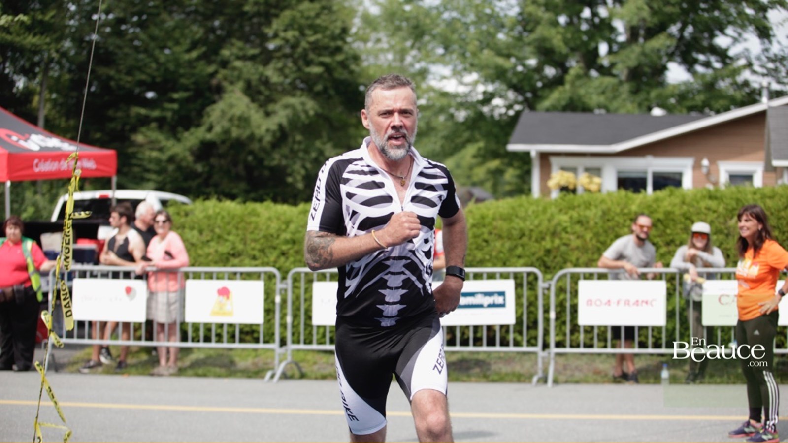 EN IMAGES : le triathlon du Lac-Poulin (partie course)
