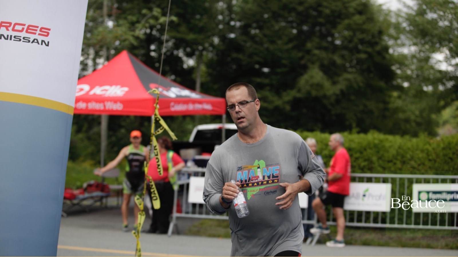 EN IMAGES : le triathlon du Lac-Poulin (partie course)
