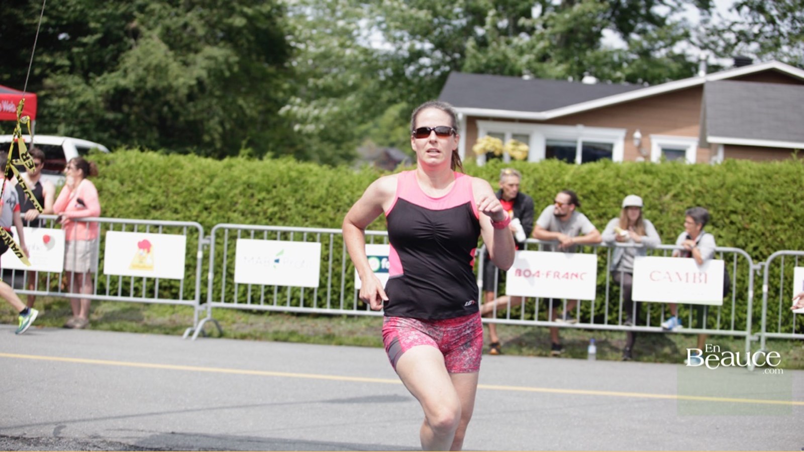 EN IMAGES : le triathlon du Lac-Poulin (partie course)