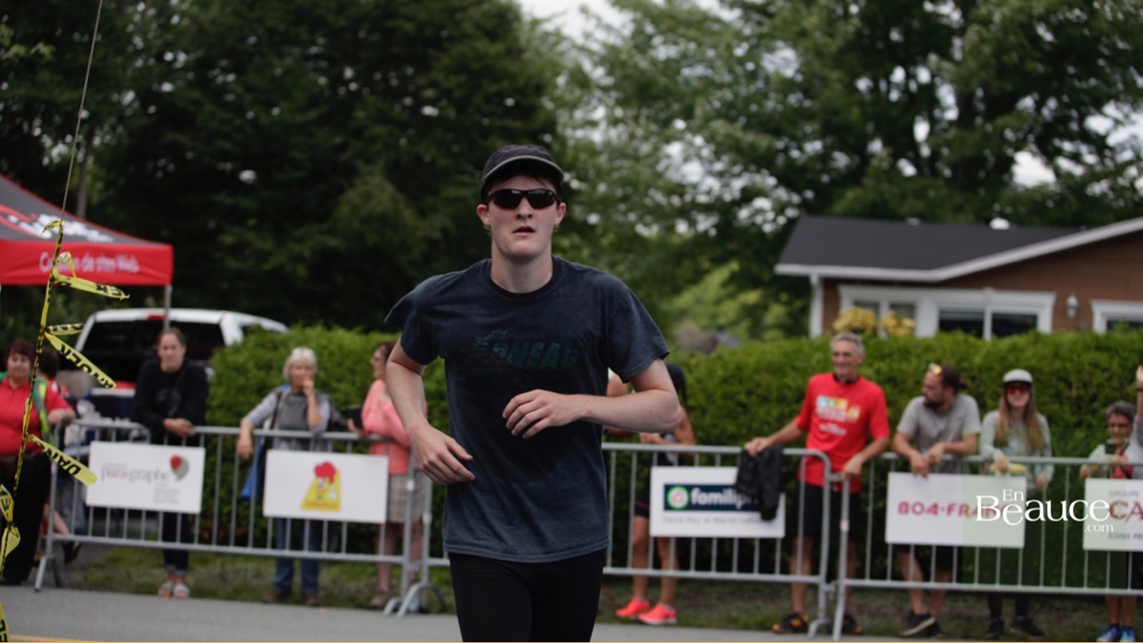 EN IMAGES : le triathlon du Lac-Poulin (partie course)