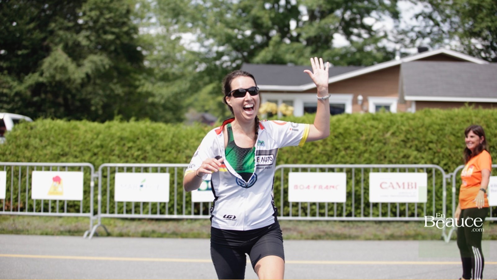 EN IMAGES : le triathlon du Lac-Poulin (partie course)