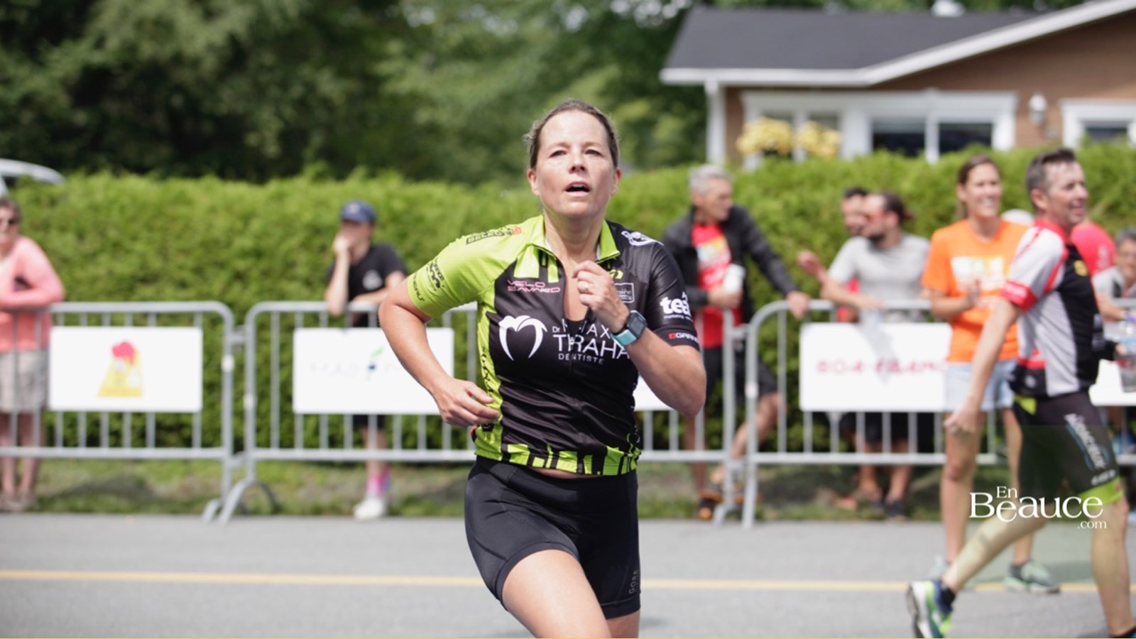 EN IMAGES : le triathlon du Lac-Poulin (partie course)