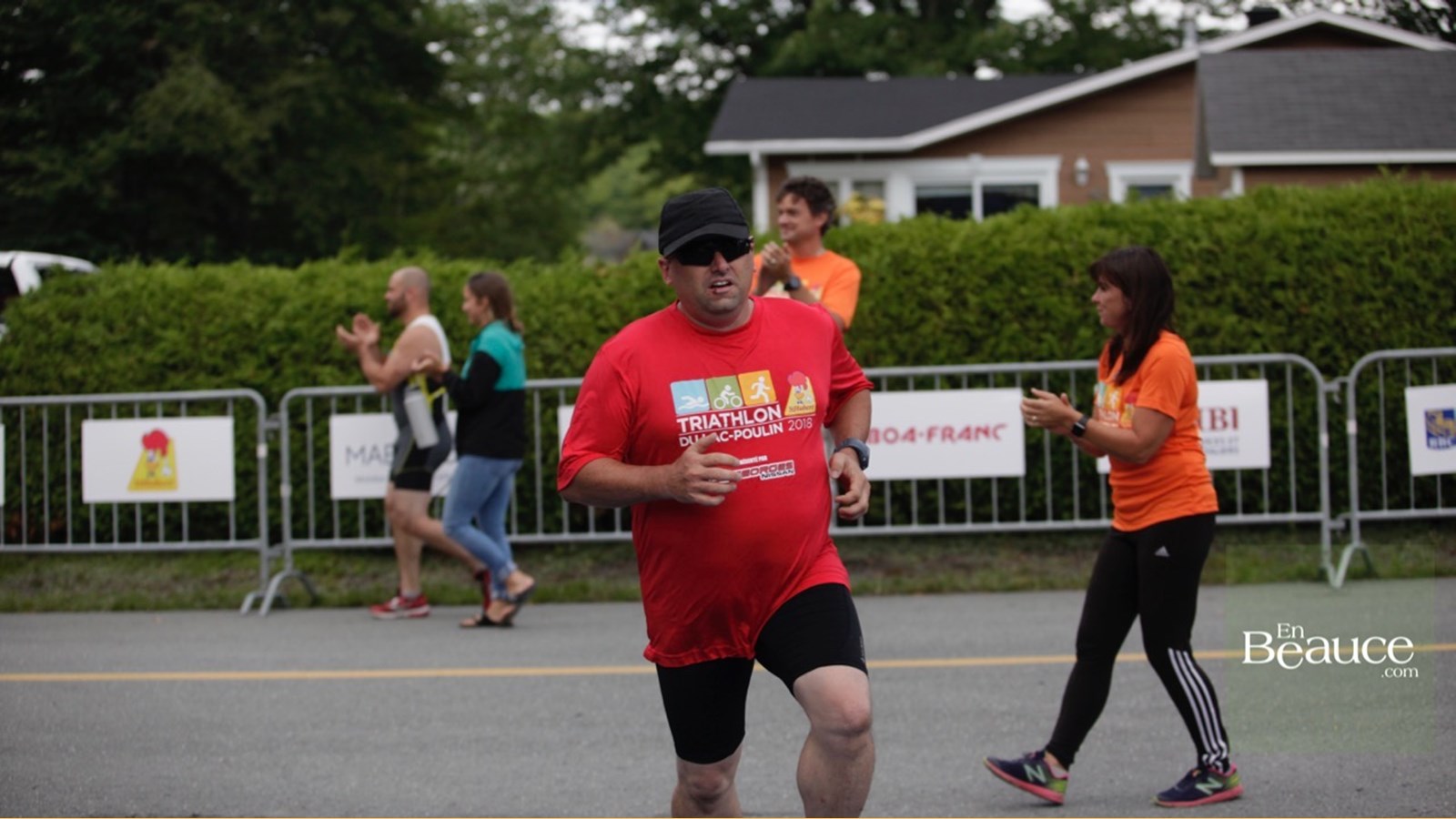 EN IMAGES : le triathlon du Lac-Poulin (partie course)