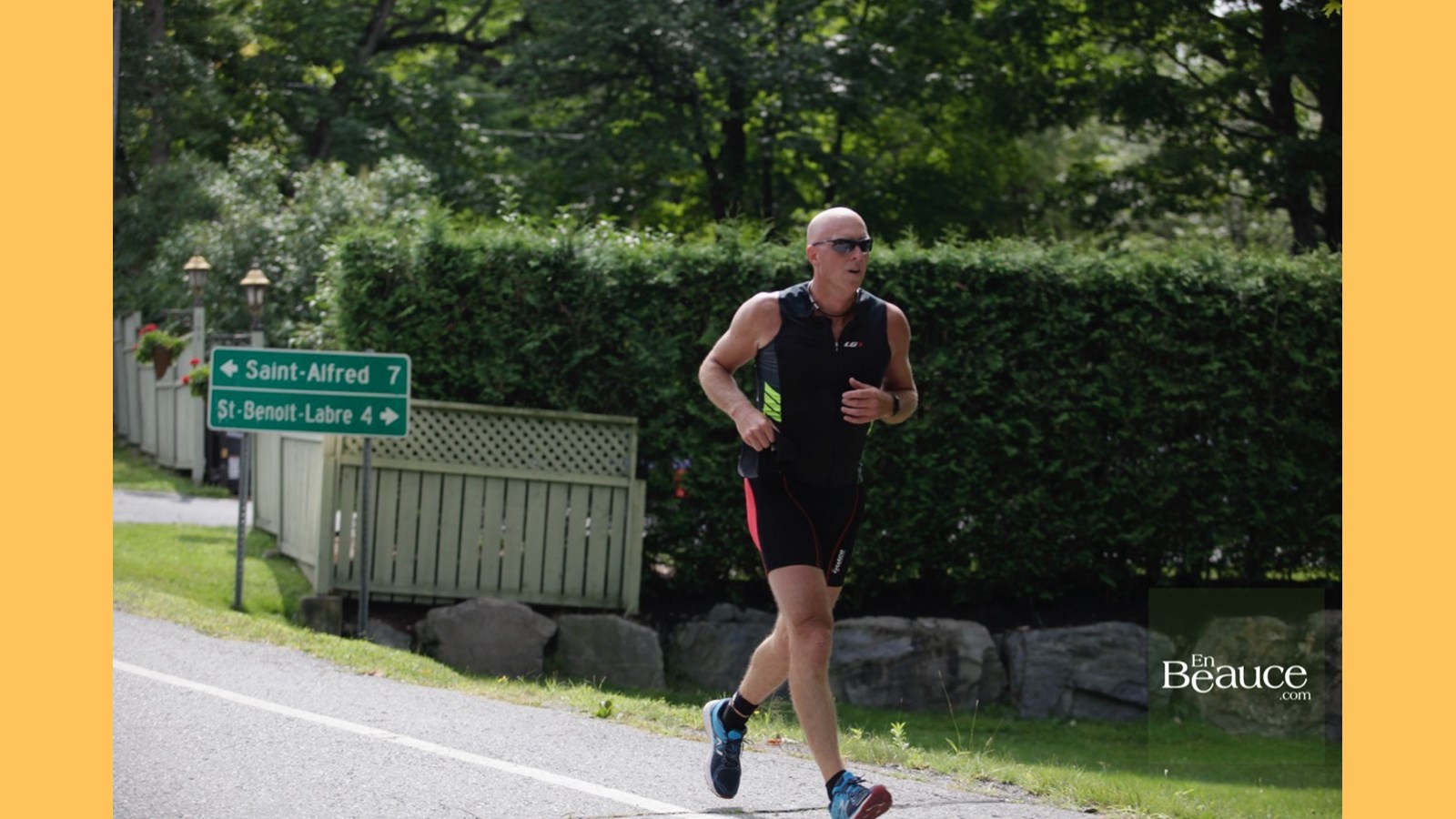 EN IMAGES : le triathlon du Lac-Poulin (partie course)