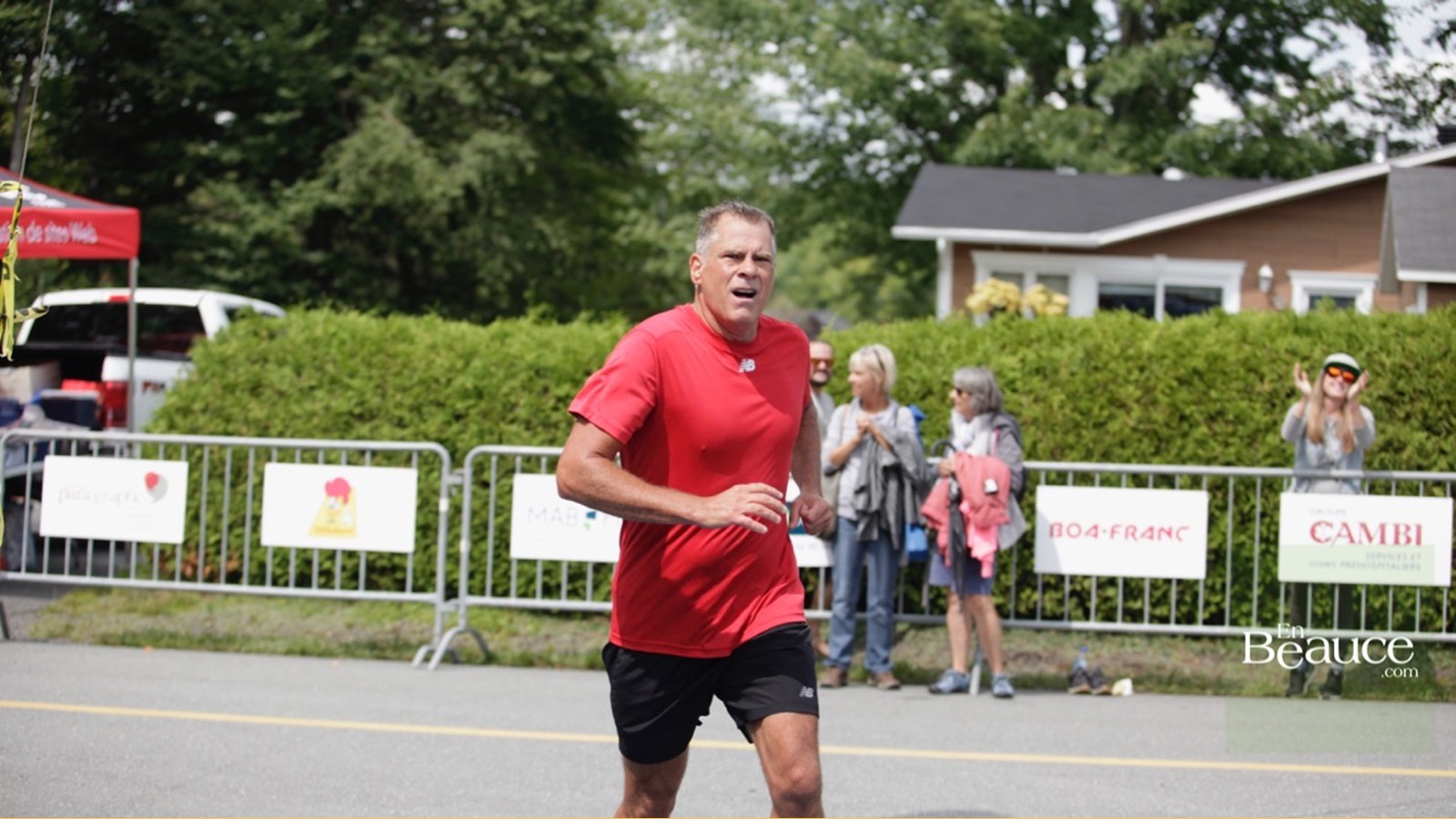 EN IMAGES : le triathlon du Lac-Poulin (partie course)