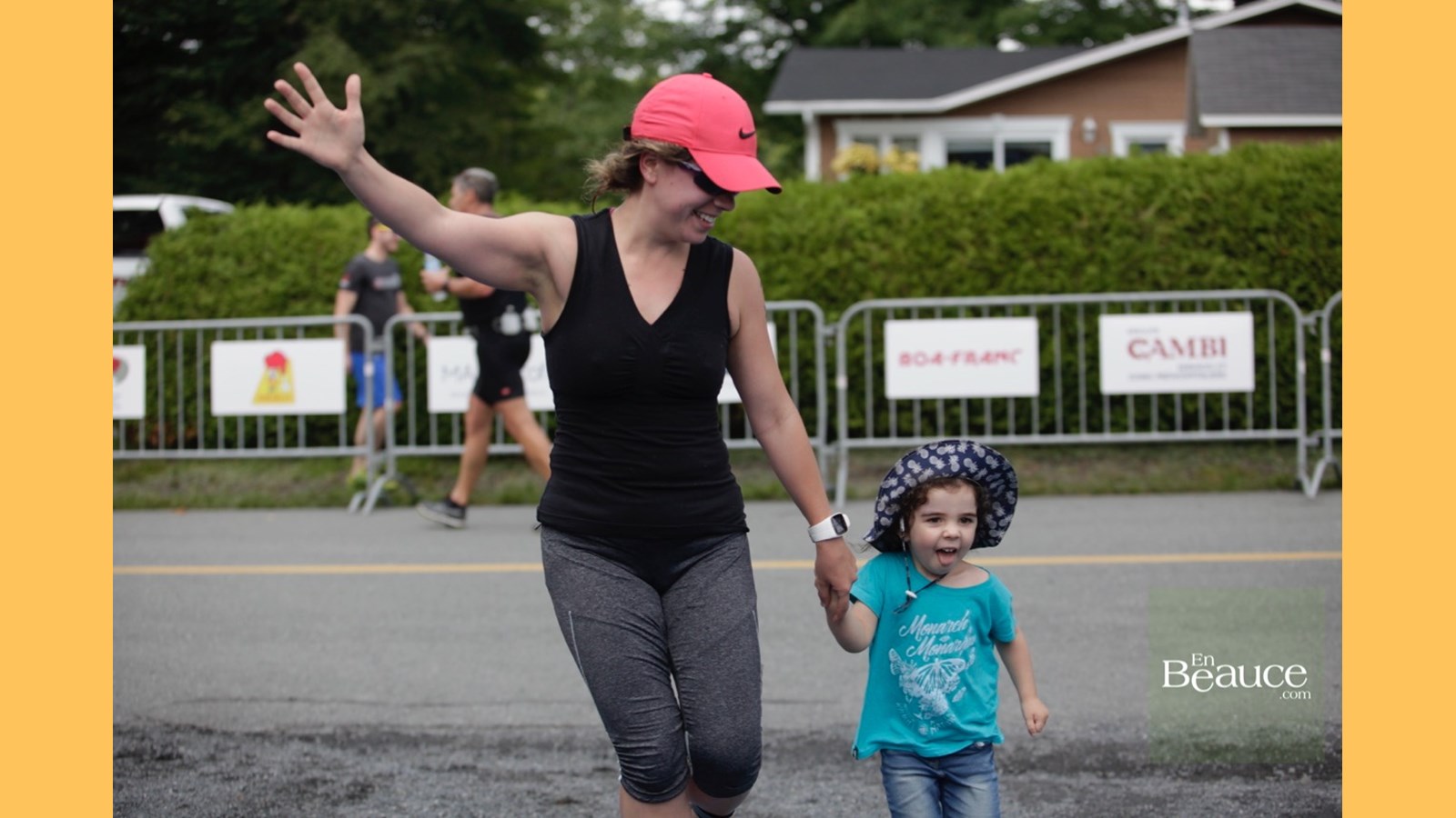 EN IMAGES : le triathlon du Lac-Poulin (partie course)