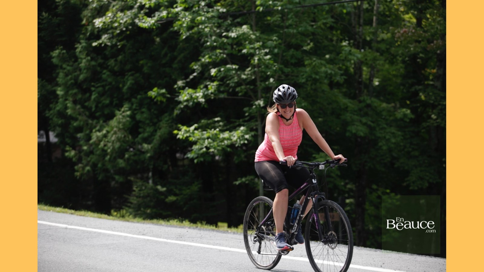 EN IMAGES : le triathlon du Lac-Poulin (partie course)