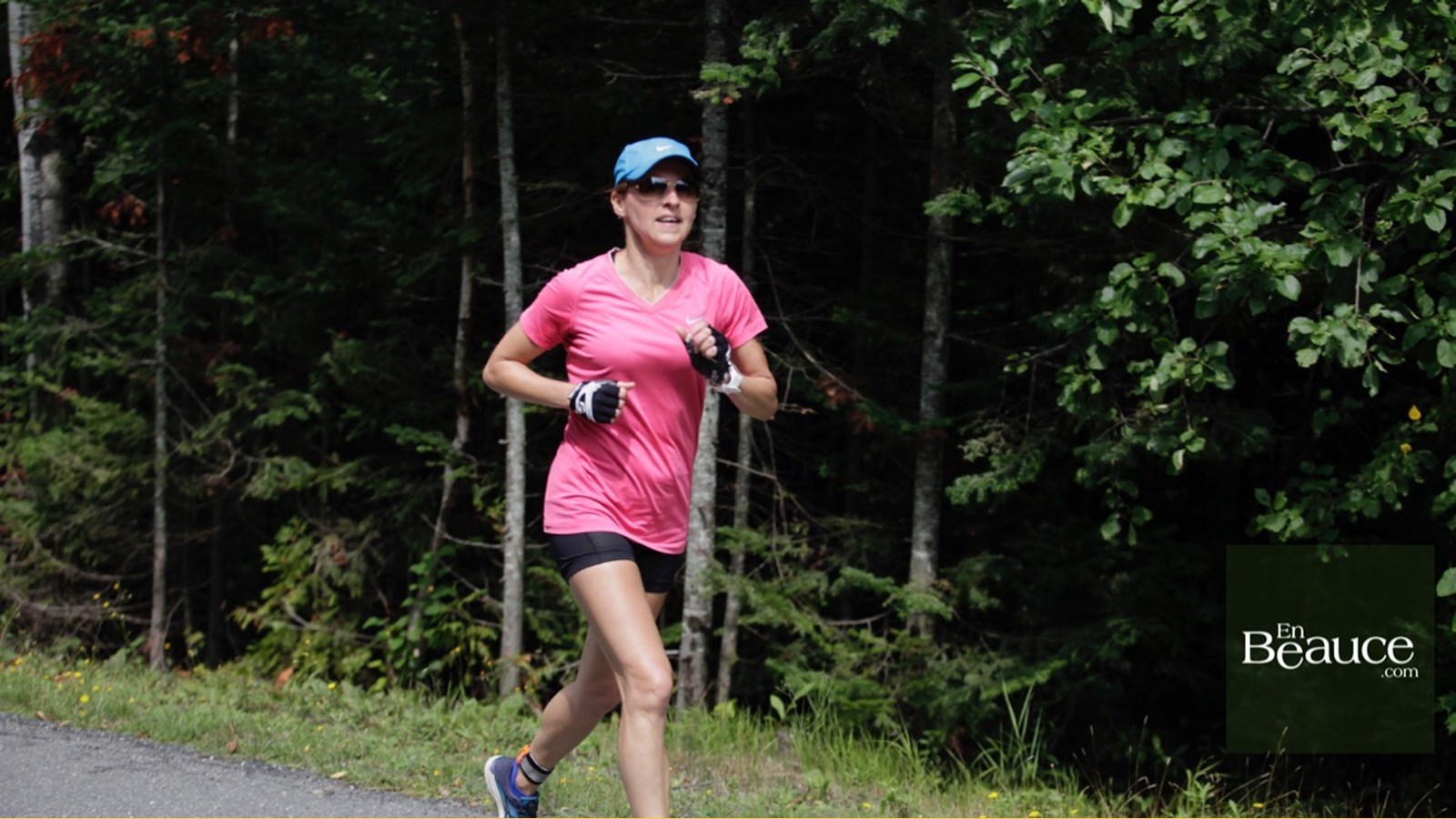 EN IMAGES : le triathlon du Lac-Poulin (partie course)