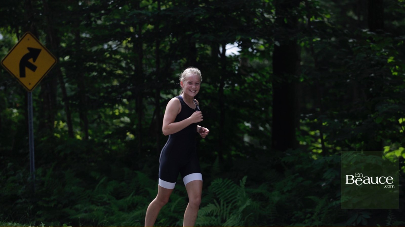 EN IMAGES : le triathlon du Lac-Poulin (partie course)