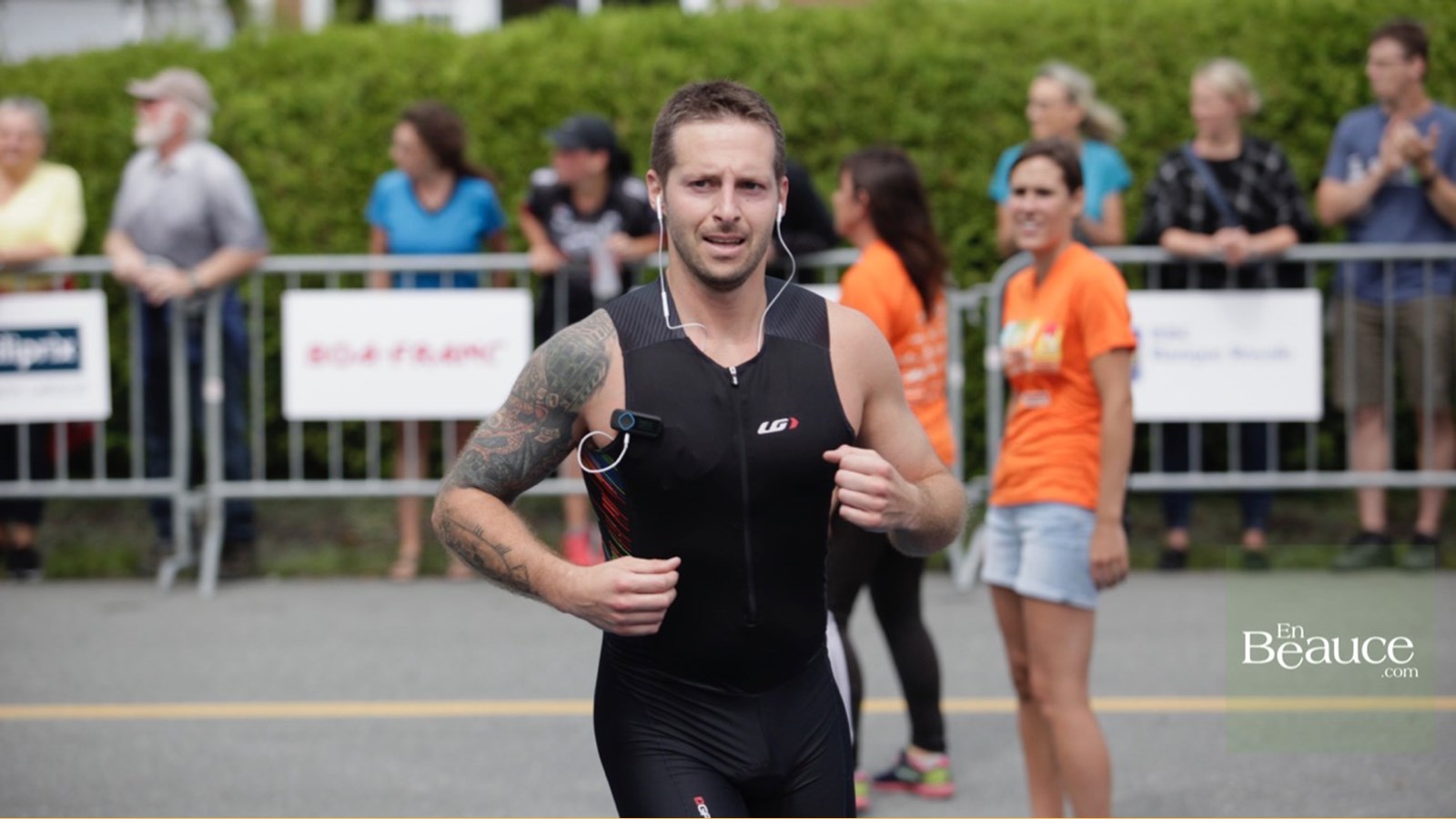 EN IMAGES : le triathlon du Lac-Poulin (partie course)