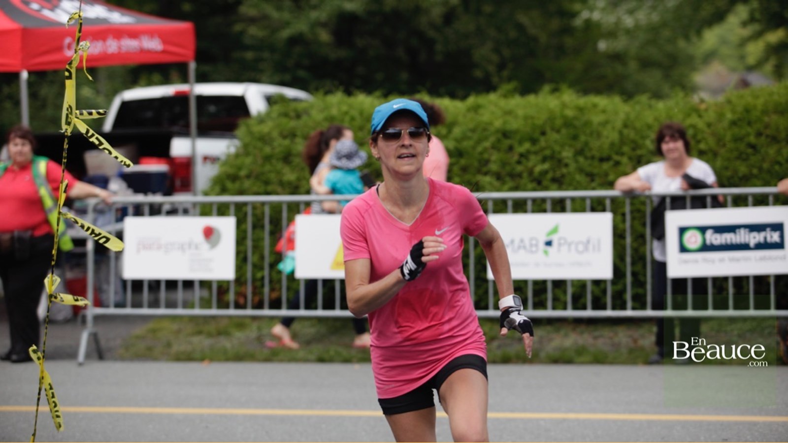 EN IMAGES : le triathlon du Lac-Poulin (partie course)