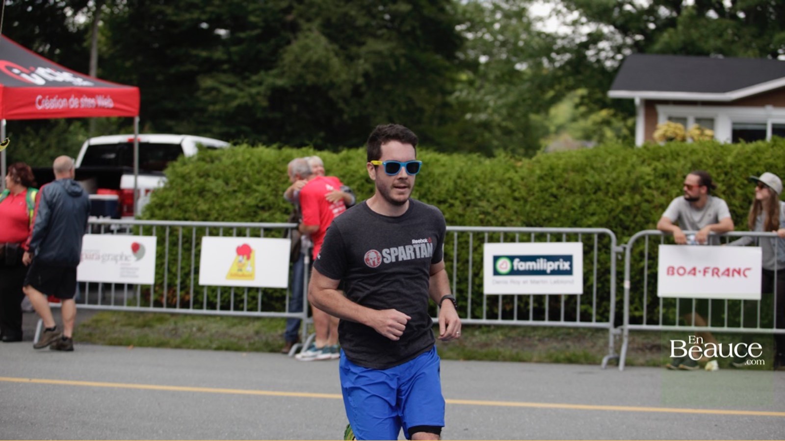 EN IMAGES : le triathlon du Lac-Poulin (partie course)