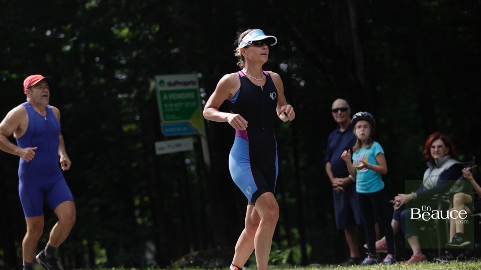 EN IMAGES : le triathlon du Lac-Poulin (partie course)