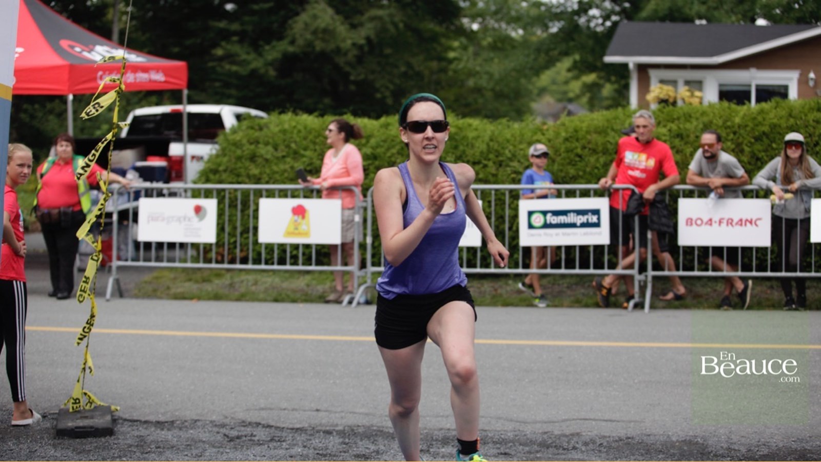 EN IMAGES : le triathlon du Lac-Poulin (partie course)