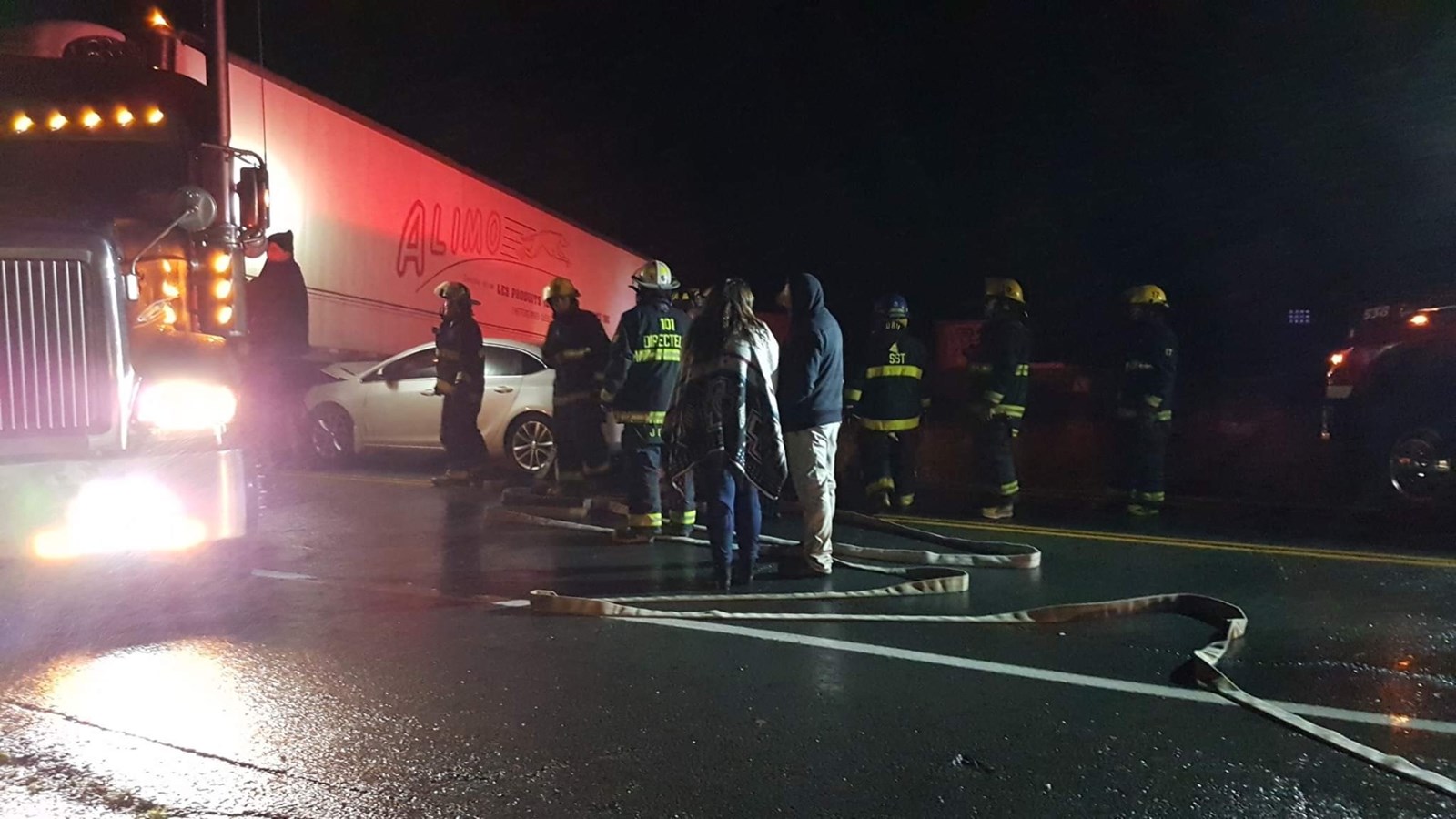 Grave collision à Sacré-Coeur-de-Jésus