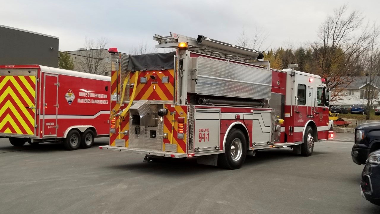 Une possible fuite de gaz au magasin Lou-Tec alerte les pompiers