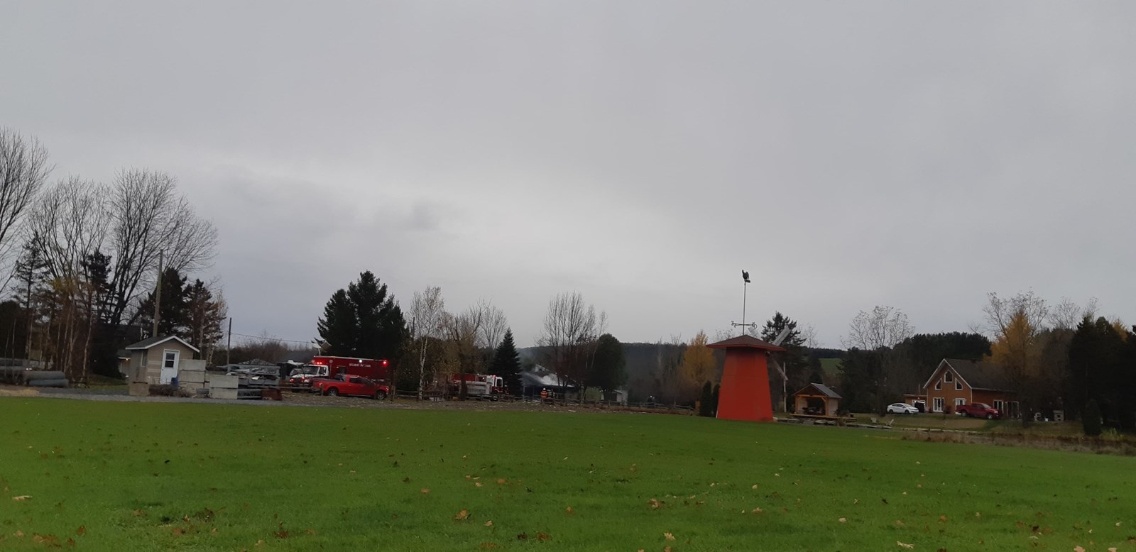 Un incendie à Saint-Georges causé par des travaux de soudure