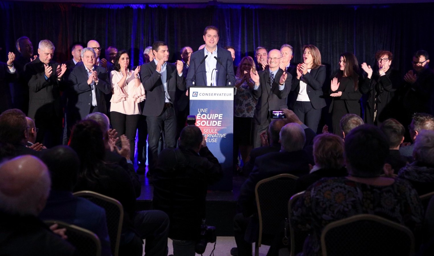 Lehoux candidat pour les conservateurs, Bernier fustige Scheer aussitôt