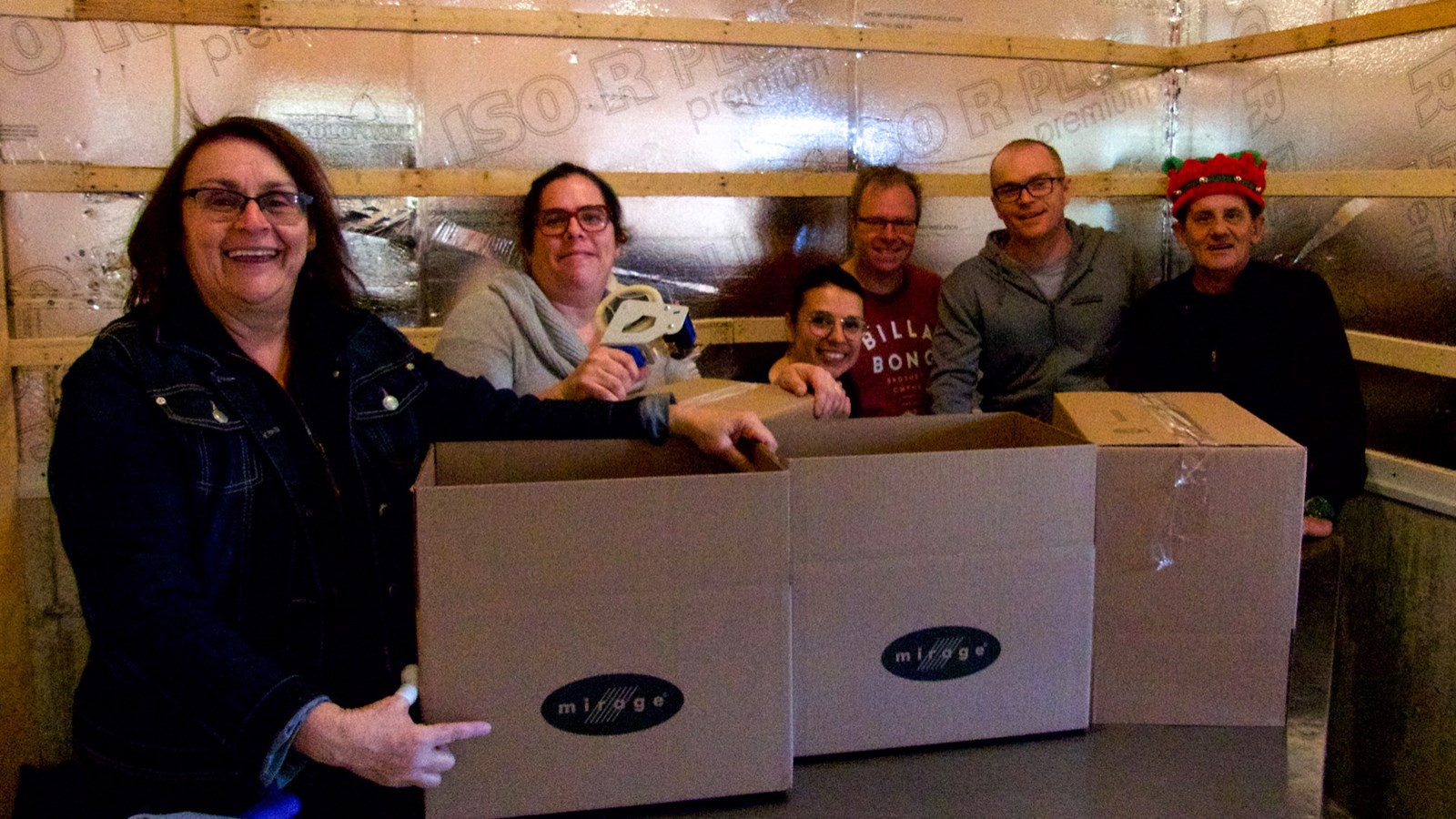 Les locaux de Moisson Beauce se transforment en atelier du père Noël